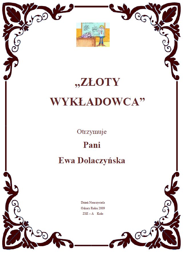 zloty wykladowca